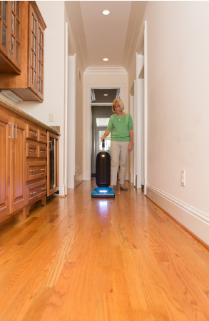 Riccar Supralite ULW Cordless Battery Powered Upright R10CV.6, Pool Blue