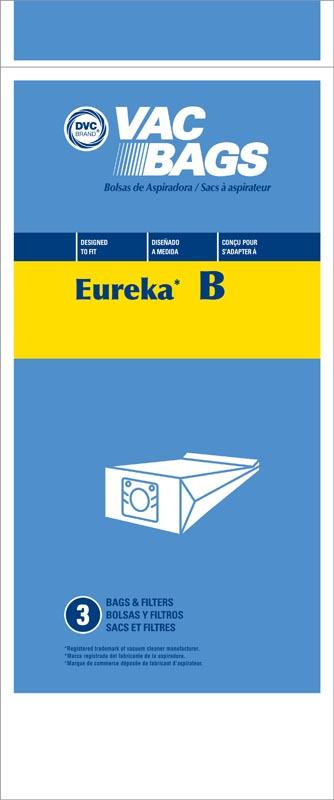 Eureka Replacement Type B Standard Vacuum Bag, 3pk