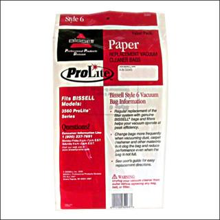 Bissell Style 6 Pro-Lite Standard Vacuum Bags 10pk, 32063