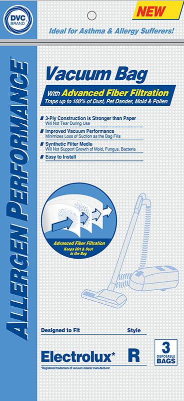 Electrolux Replacement Renaissance Synthetic Allergen Vacuum Bag, 3pk