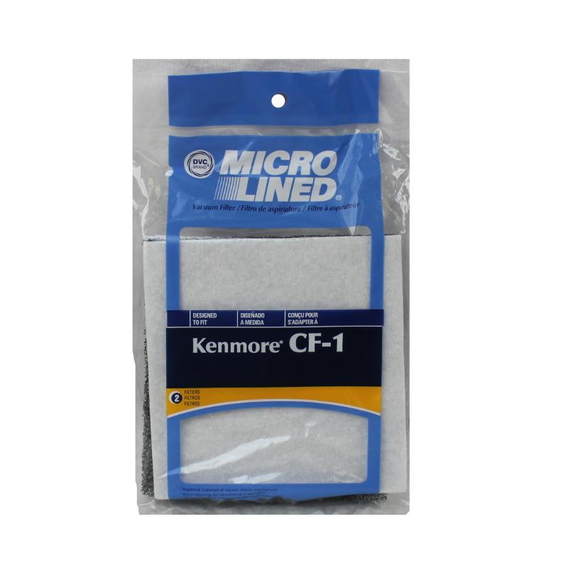 Kenmore Replacement CF-1 Foam Filter, 2pk