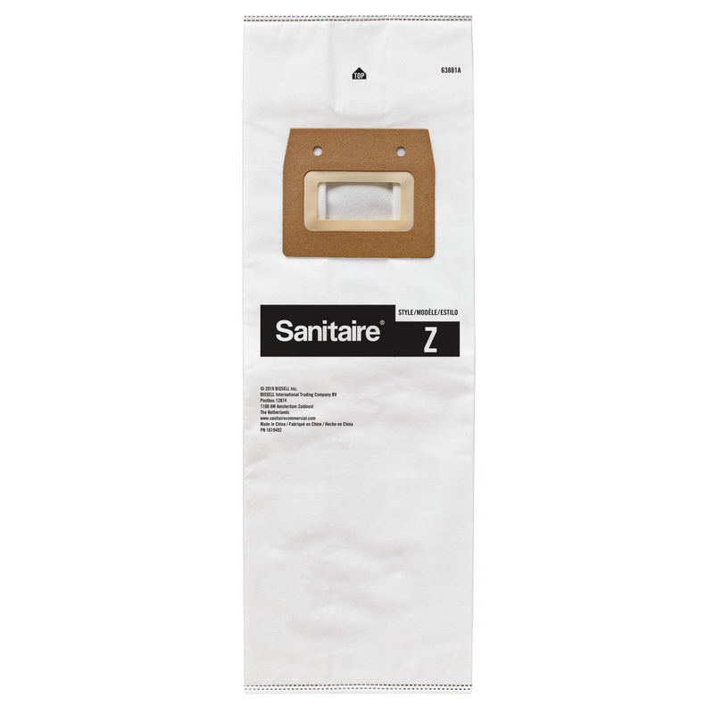 Sanitaire 63881A Type Z Premium Synthetic Bag, 5pk