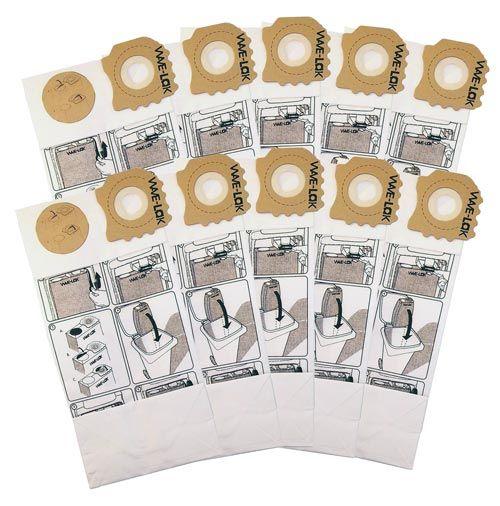 Pacer 12/15 UE Filter Bag, Paper, Pack of 10, 9691911