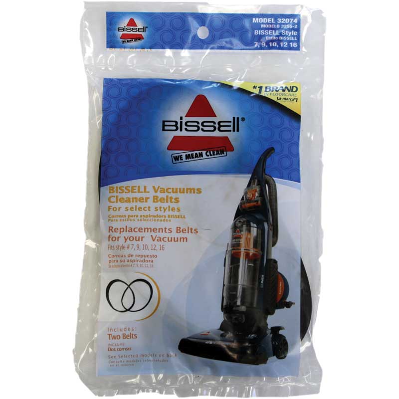 Bissell 32074 Style 7/9/10/12 Belt, 2pk