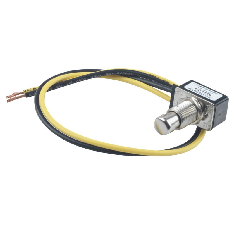Sanitaire 3640913 Push Button On/Off Switch, Metal
