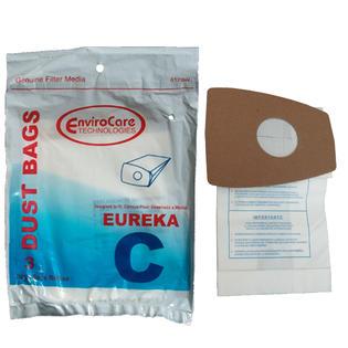 Eureka Replacement Style C Standard Filtration Bags, 3pk (EVC817SW)