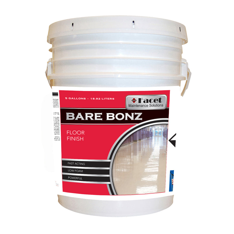 Facet Bare Bonz Heavy Duty Floor Stripper, 5-gallon pail