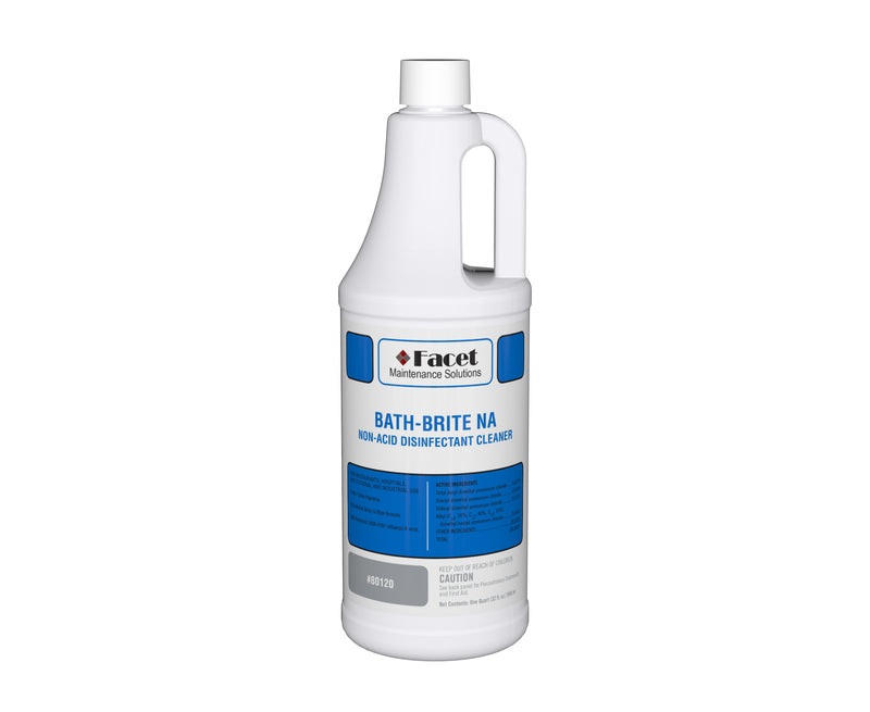 Facet Bath-Brite Non-Acid RTU Bathroom & Bowl Cleaner, One Quart