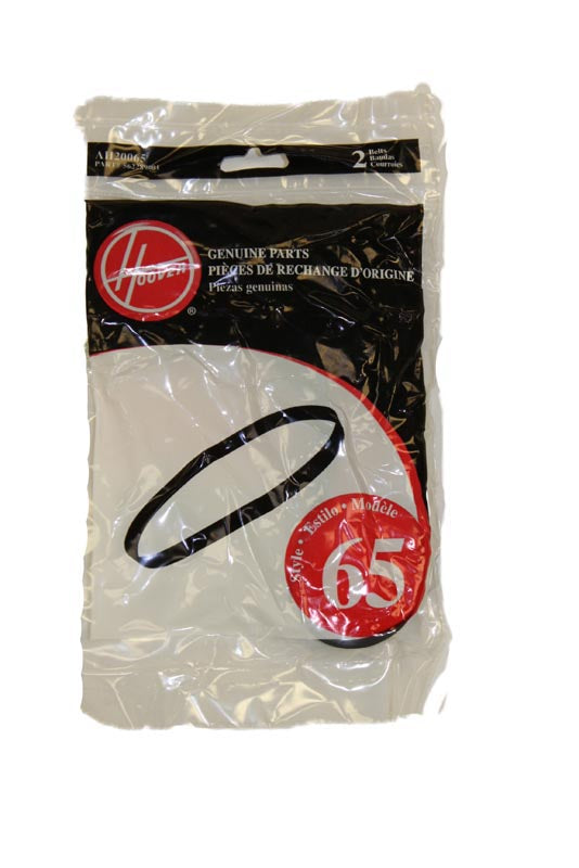 Hoover AH20065 Style 65 Non-Stretch Belt, 2pk