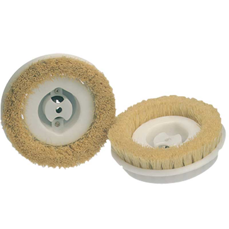 Koblenz 45-0135-9 Polish Brush 6" plastic hub, 2/set