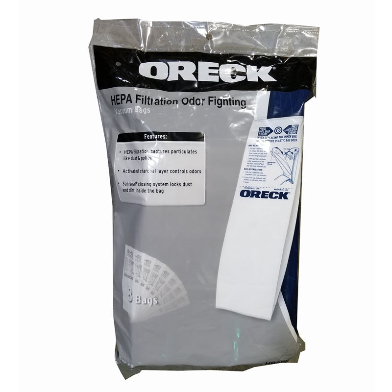 Oreck HB8PKOH Style HB HEPA Filtration Odor-Fighting Bags, 8pk
